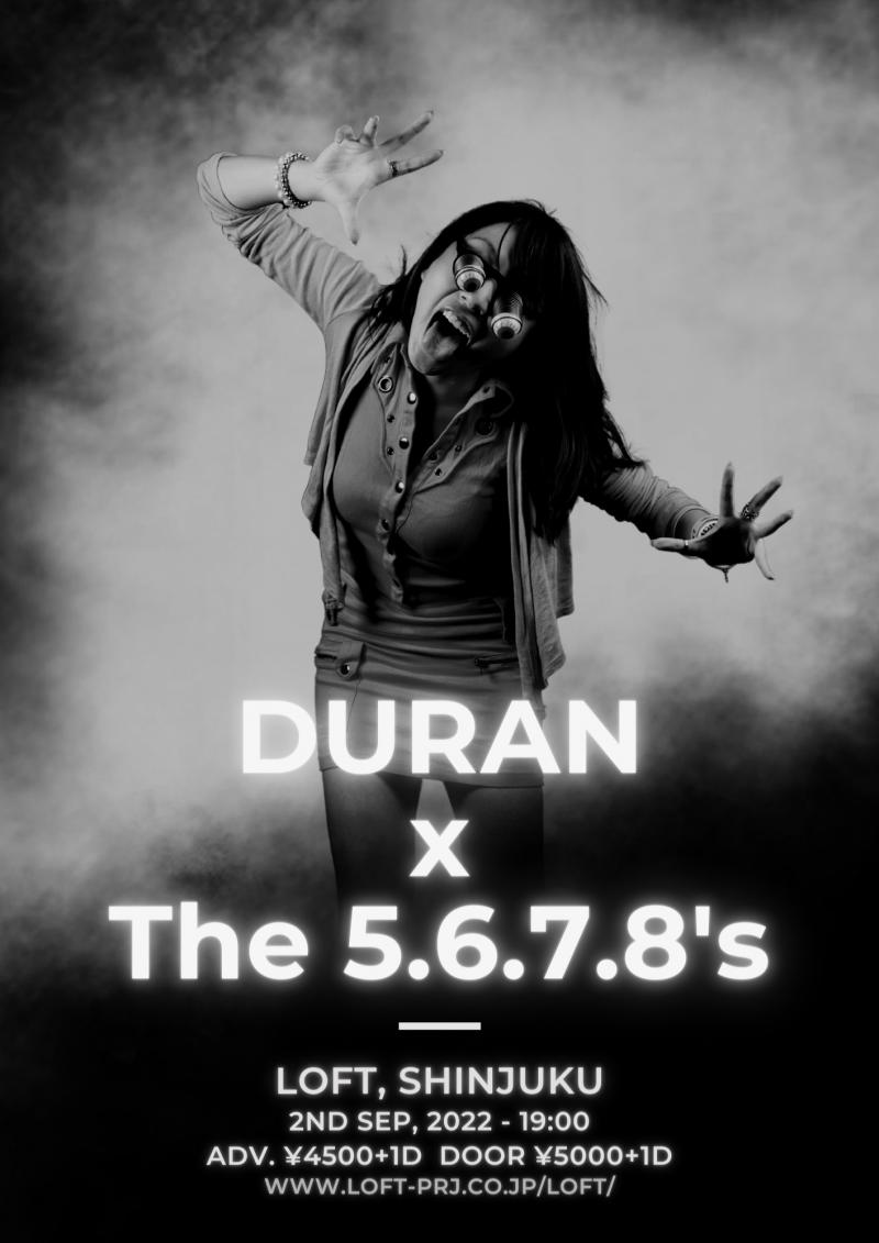 DURAN x The 5.6.7.8s